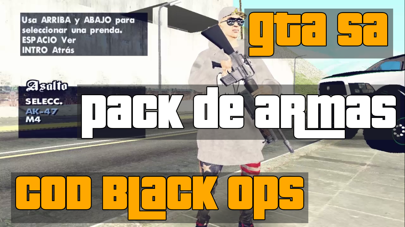 [GTA SA] Pack De Armas De COD Black Ops | BrosMods 2014