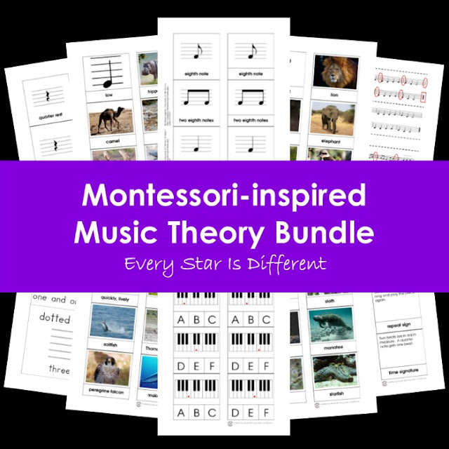 Montessori-inspired Music Theory Bundle