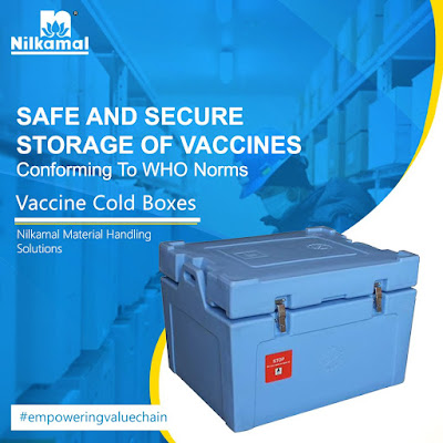 Anuncio publicitario Nilkamal cold box for vaccines storage