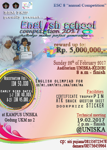 ESC 8 English School Competition 8