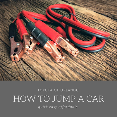 Jump start your car battery