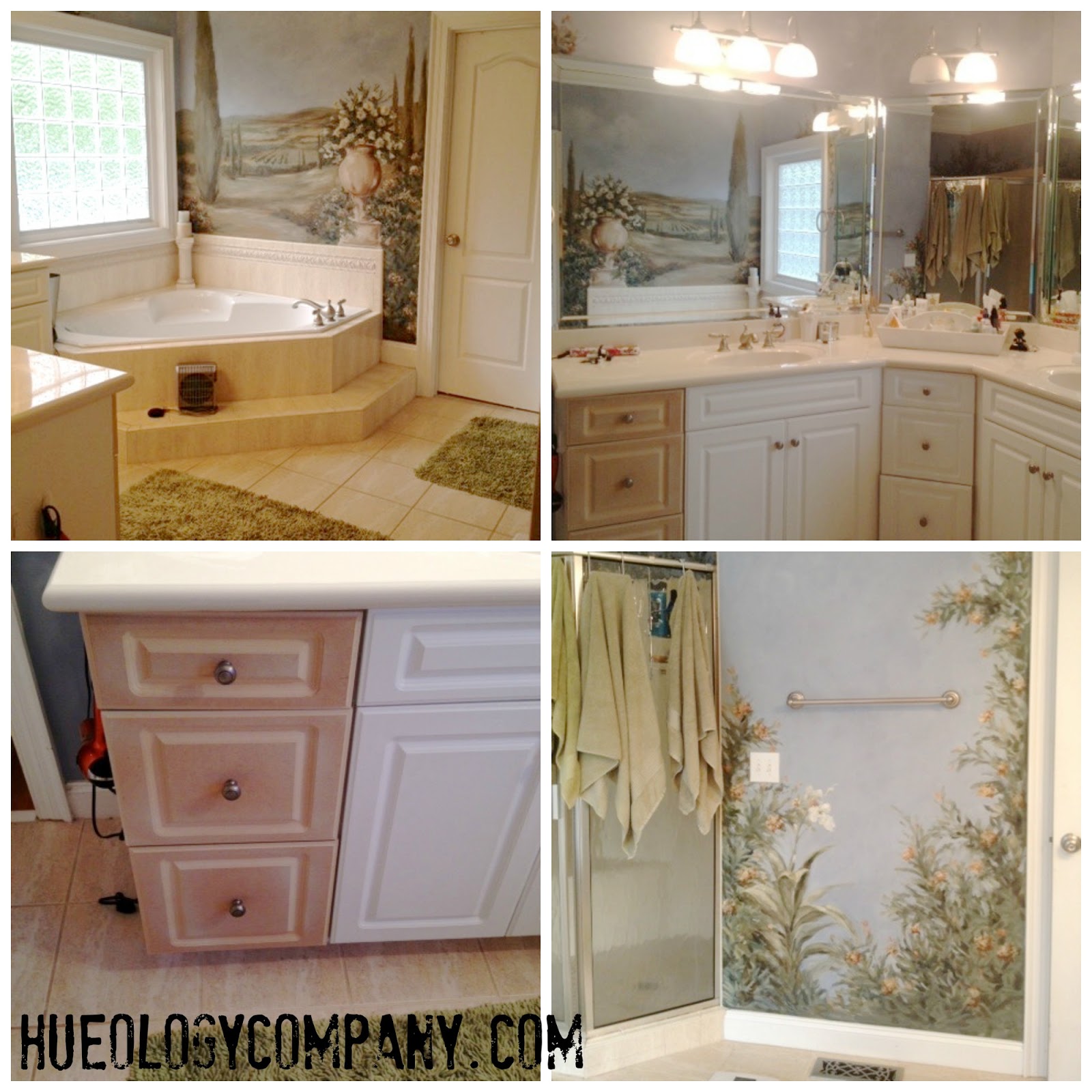 Painting Bathroom Cabinets Master Bath Makeover Hueology Studio