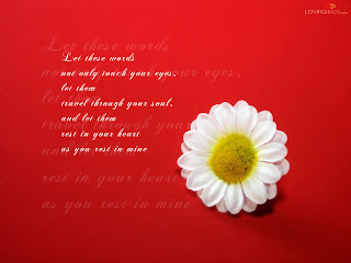 Flower Love Words