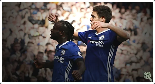 Victor Moses Marcos Alonso Chelsea