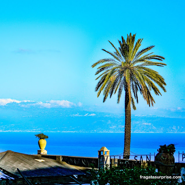 Via Pirandello em Taormina na Sicília