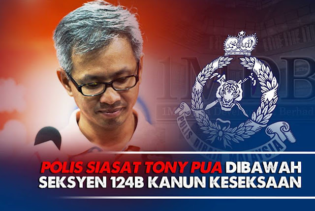 Polis telah membuka kertas siasatan mengikut Seksyen 124 ...