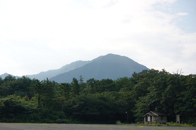 鳥取県西伯郡大山町赤松字上槙原　大山槇原駐車場　上の駐車場からの眺望