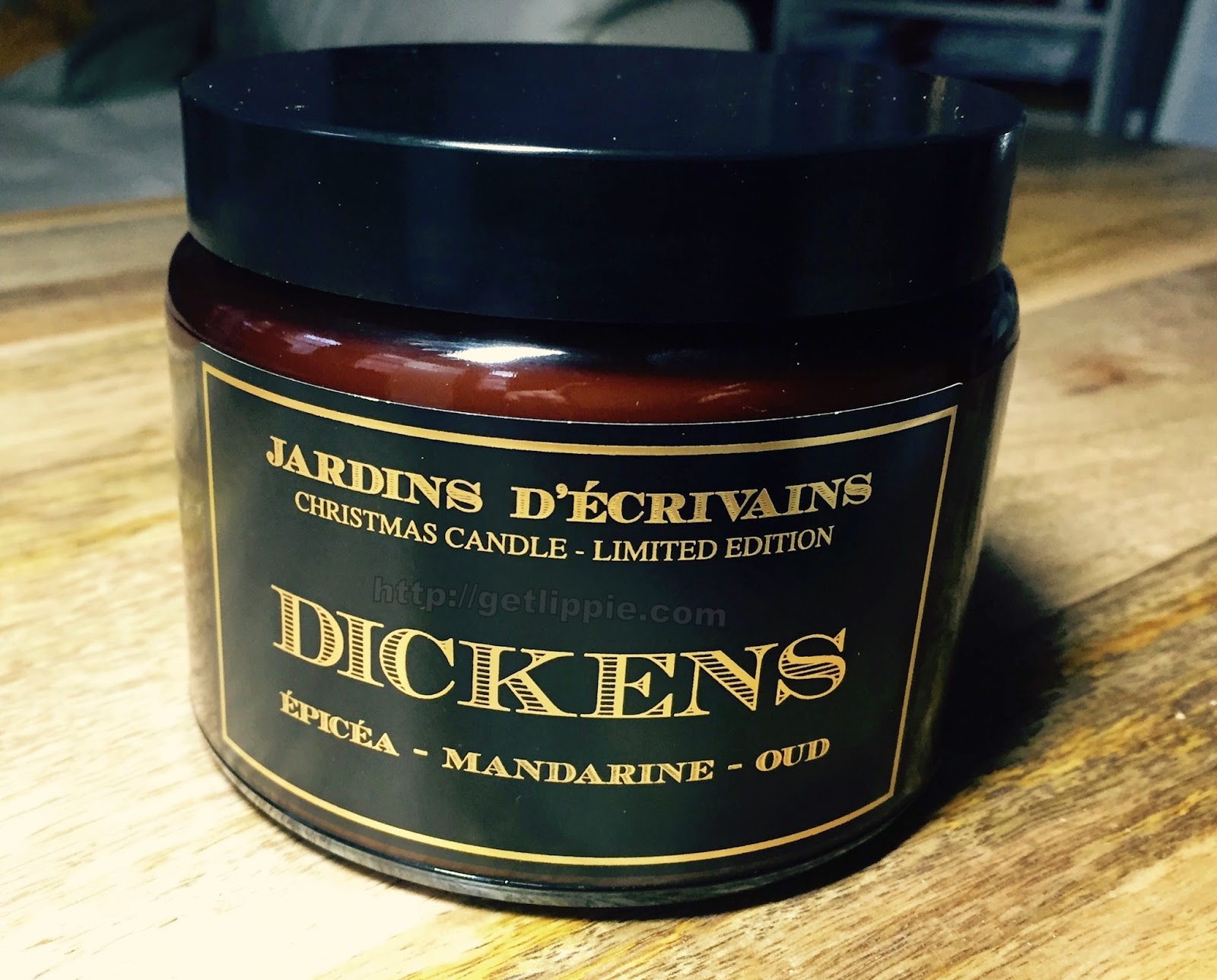 Jardins d'Ecrivains "Dickens" Christmas Candle
