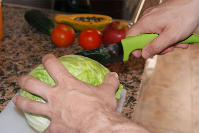 receta de ensalada ¡Qué rico! paso 1