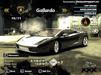 NFS Most Wanted Gaming Cars