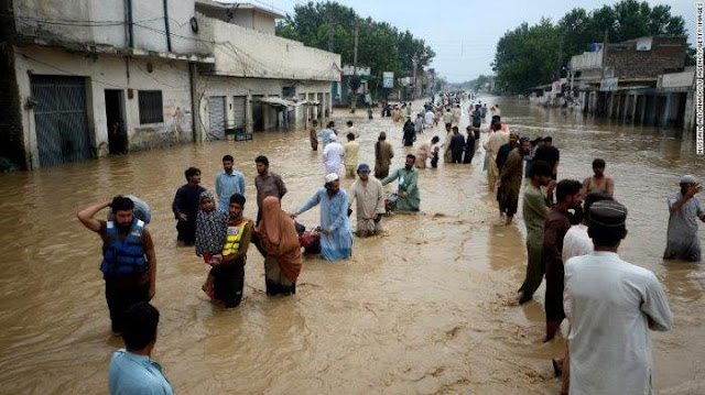 Pakistan Dilanda Banjir Bandang, Lebih dari 1000 Orang Meninggal dan Ratusan Korban Dievakuasi