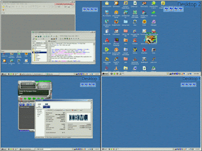 Virtual Desktop on Freeware   Free Software For All  Dexpot   Virtual Desktops On Windows