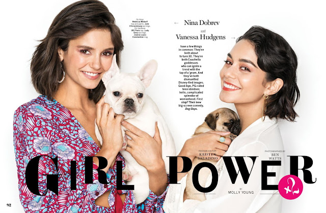 Nina Dobrev and Vanessa Hudgens - Cosmopolitan Magazine, Sri Lanka (October 2018)