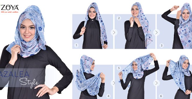 Fashion hijab yang lagi trendi