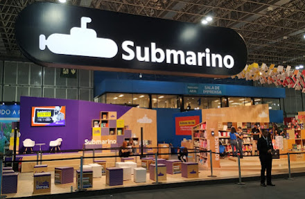 Estande da Submarino é destaque da Bienal do Livro Rio