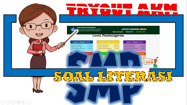 TryOut Soal Online AKM Literasi SMP