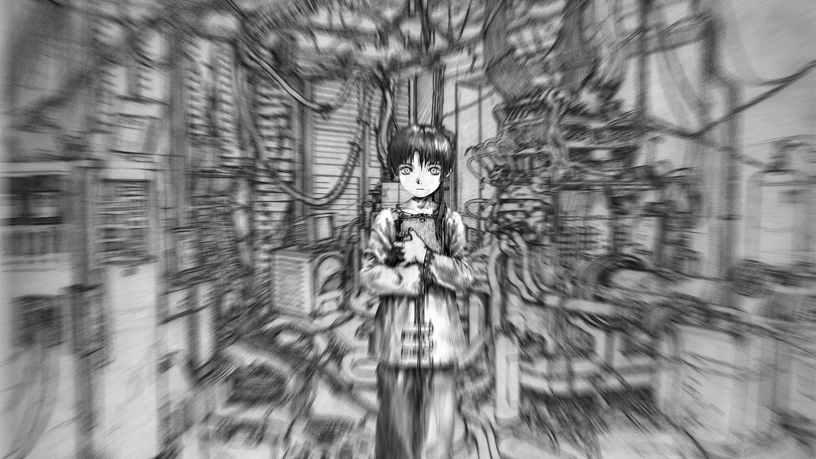 Cool Serial Experiments Lain Background