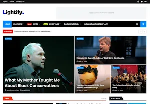 Lightify Blogger Template