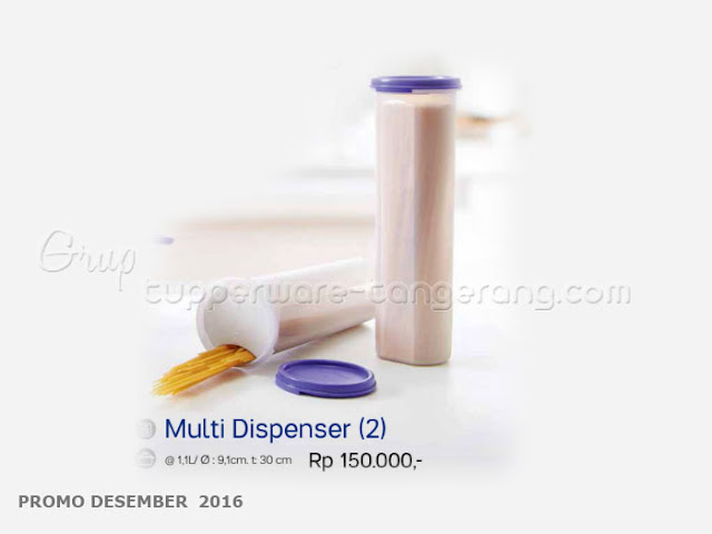 Multi Dispenser Promo Tupperware Desember 2016