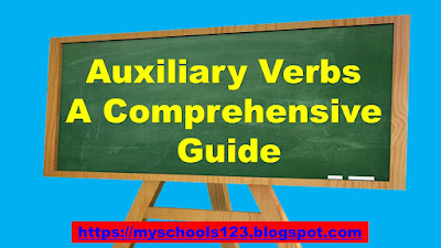 Auxiliary Verbs A Comprehensive Guide