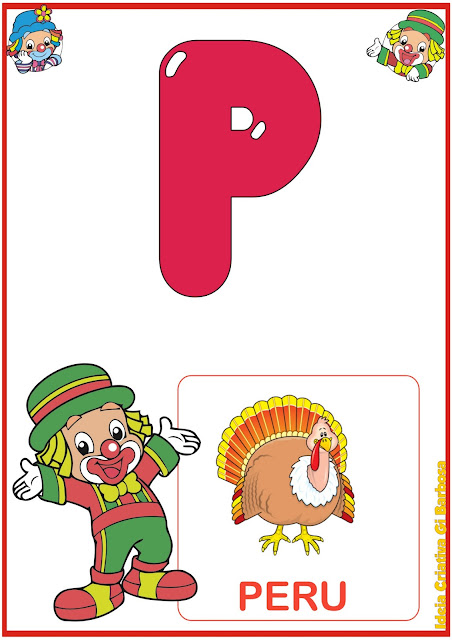 Alfabeto Patati Patata para imprimir Grátis