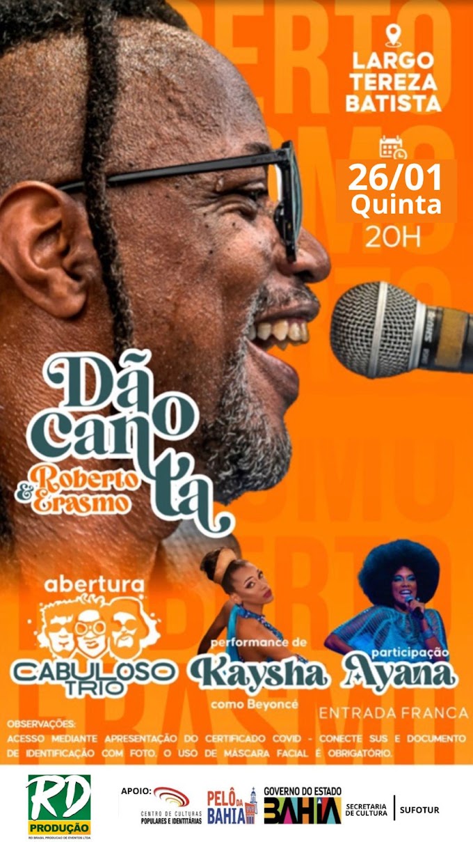 Dão Canta Roberto e Erasmo.