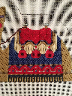 carol dupree needlepoint nativity camel