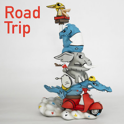 Road Trip Resin Figure by Joe Ledbetter