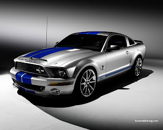 Blue Ford Shelby GT500 Pictures