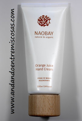 Crema de manos regenerante de Naobay