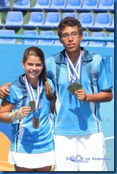 Camila Ramazzinni y Estefan Gonzaléz