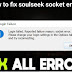 soulseek socket error how to fixed?
