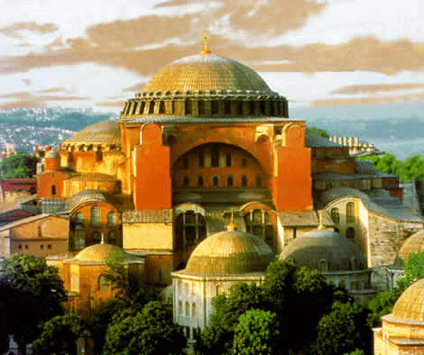 Ancient Byzantine church, Hagia Sophia
