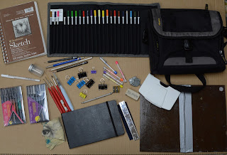 Inventory for Watercolor Sketching