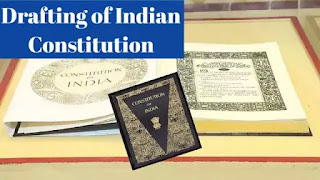 drafting of the constitution of india : dr b r ambedkar