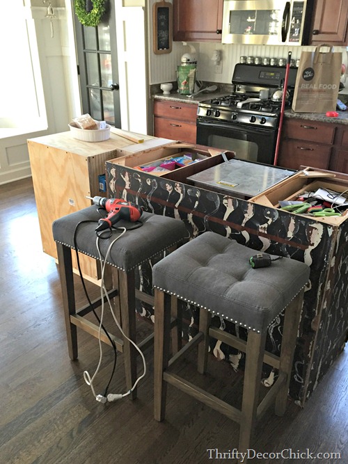 extending a kitchen island