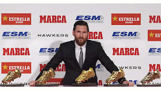 sportjyst-Lionel Messi bags fifth Golden Shoe