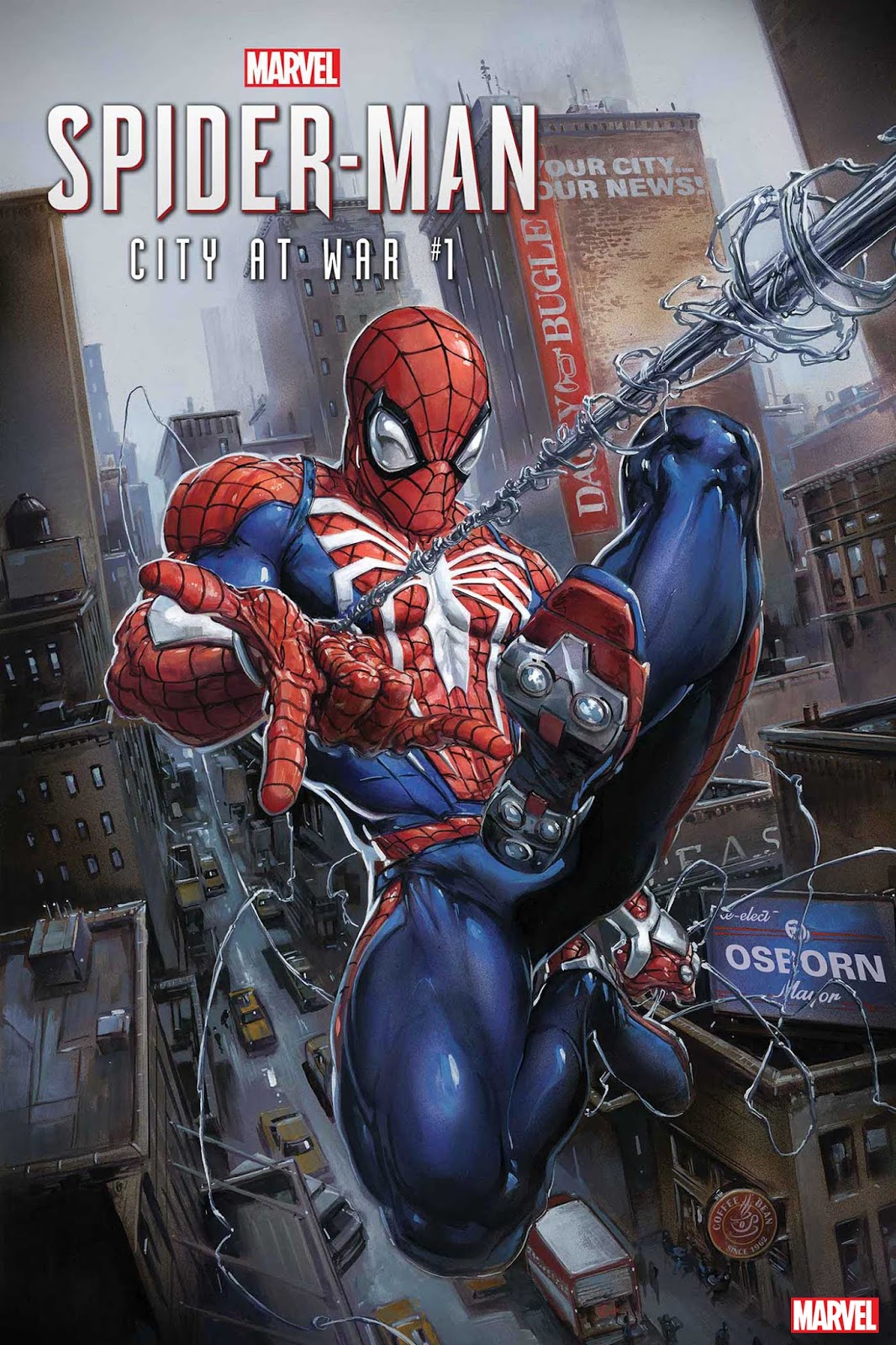 marvel u0027s spider man city at war 1 universcomics comics - instagram mg7 twgram