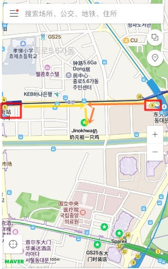 陳玉華元祖奶奶一隻雞路線地圖