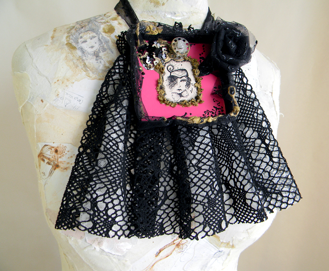 Unique Handmade Jewelry Jabot Fashion Original Handcrafted Accessories