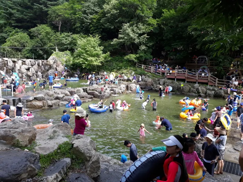 휴가철 가족 물놀이,‘축령산자연휴양림 물놀이장’ 7월30일 개장