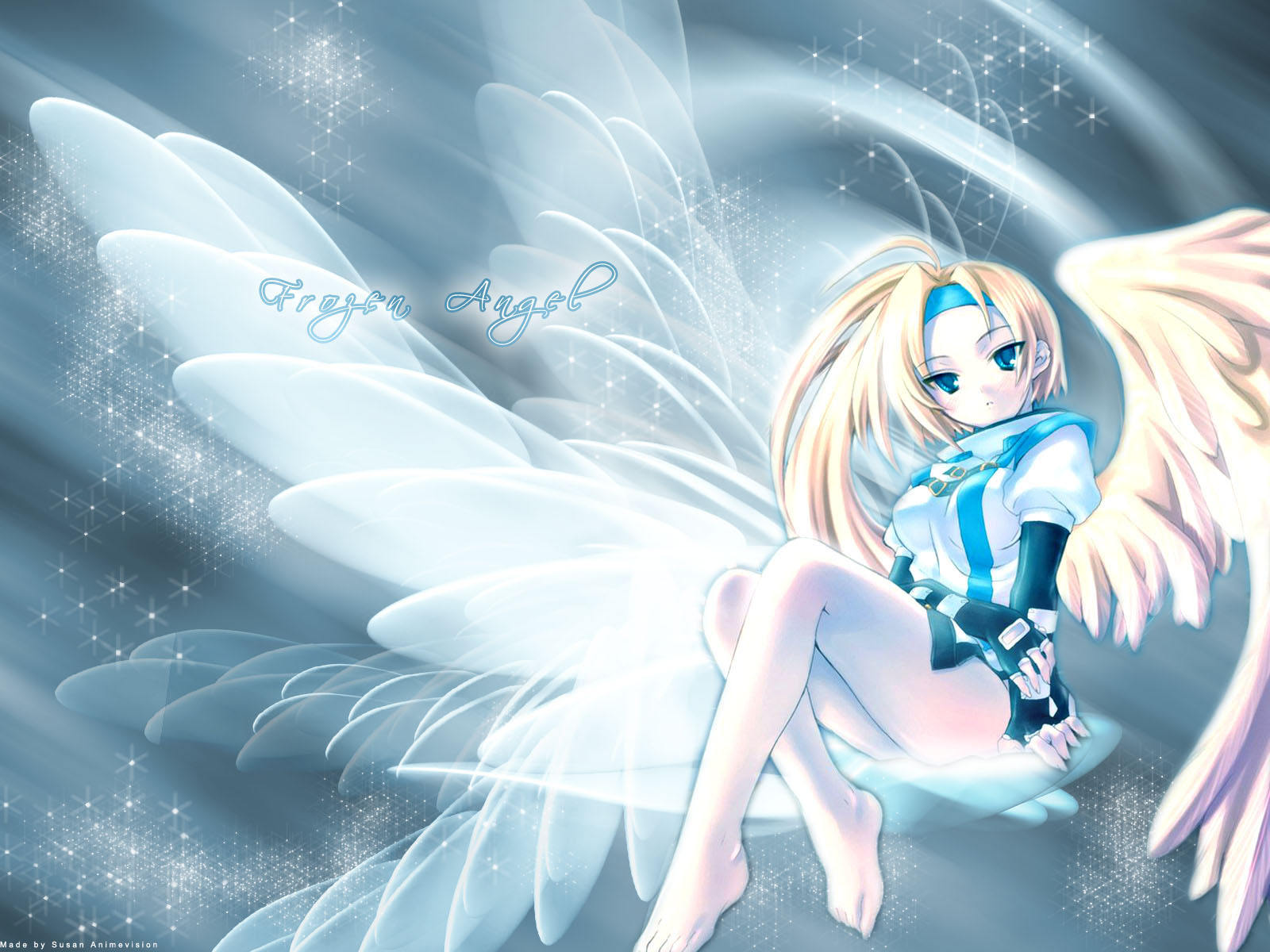 Free Wallpaper Dekstop: Wallpaper Anime Angel