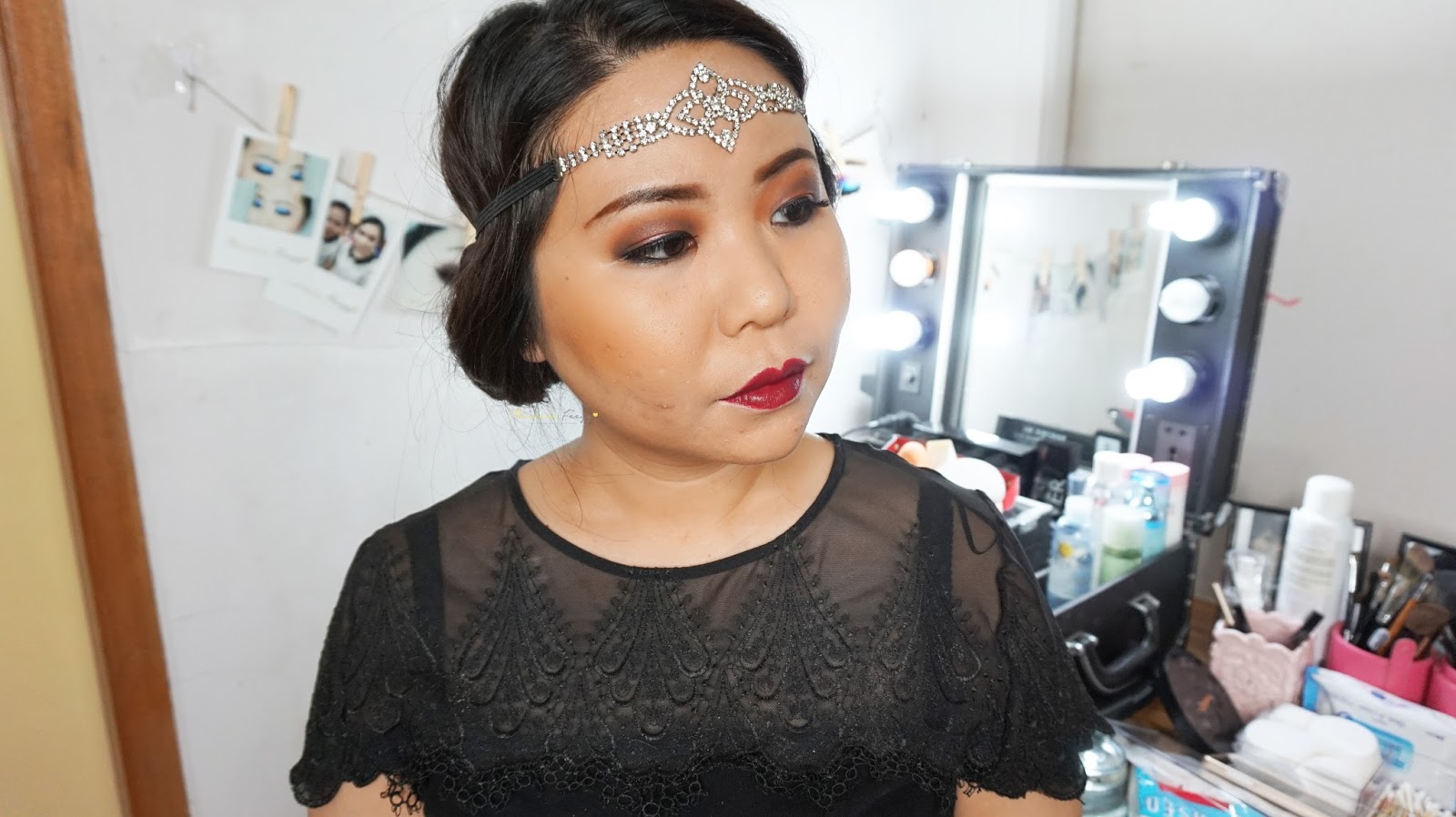 EASY 1920S GATSBY INSPIRED VINTAGE MAKEUP TUTORIAL WITH MAKEUP