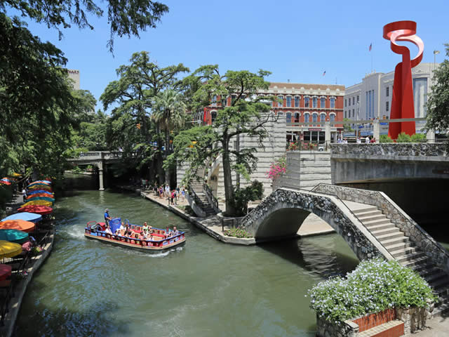 San Antonio River Walk (Paseo del Río), Downtown San Antonio, Texas