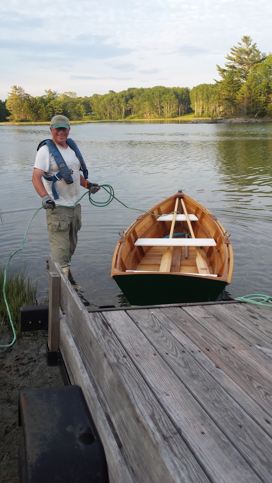 Voyages&gt;`·.¸¸.·´¯`·¸&gt; : Launch of the Susan Skiff