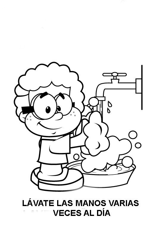 How prevent flu coloring pages