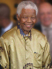 MANDELA AT 94 SOUTH AFRICA FREEDOM FIGHTER ANC