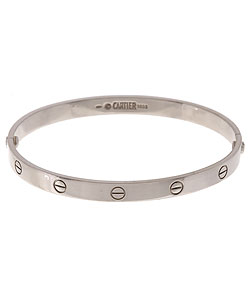 Cartier Love Bracelet Silver2