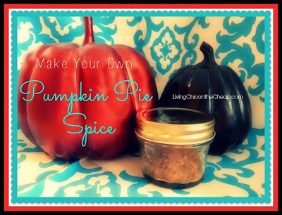 make your own pumpkin pie spice