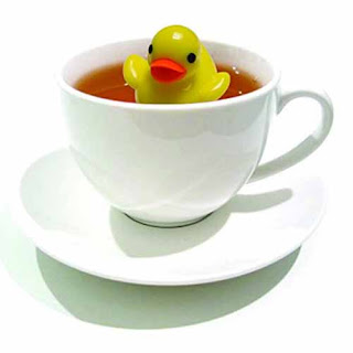 Check out this fun tea infuser - a rubber duck tea infuser
